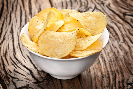processed foods to avoid - potato chips