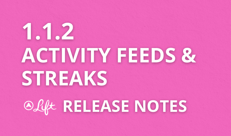 1.1.2 — Activity Feeds & Streaks