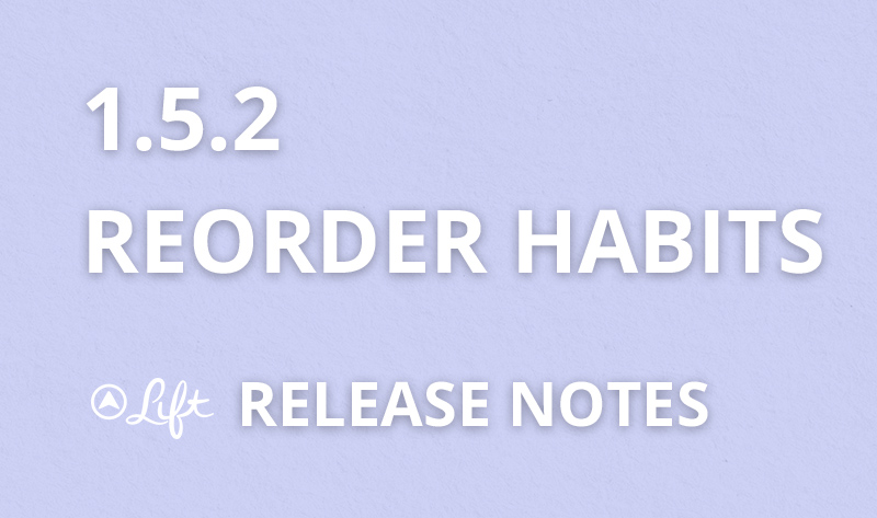 1.5.2 — Reorder Habits